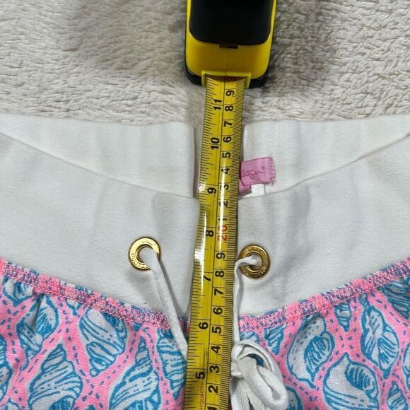 Lilly Pulitzer Linen Beach A Little Tipsy Sea Shell Multi Color Pants - Picture 7 of 8